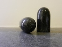 Handicraft-Marble Salt & Pepper Shakers - Made in Italy